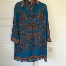 Long Tall Sally Blue Paisley