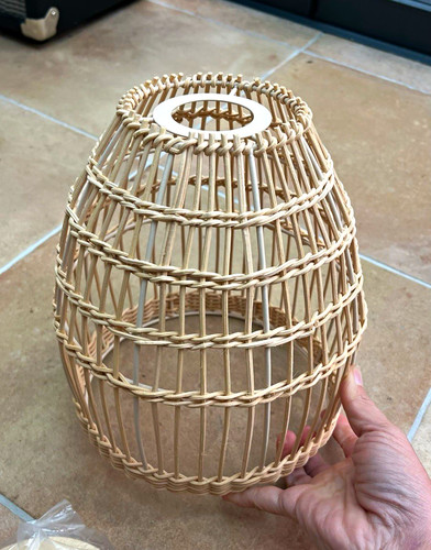 Pieces woven beige rattan - woven,