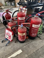 Various Fire Extinguishers