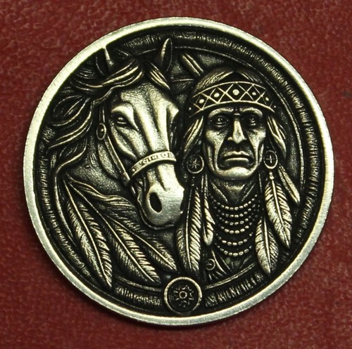 Hobo nickel indian horse made - hobo,