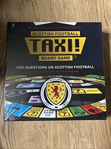 Scottish football taxi board - taxi!,