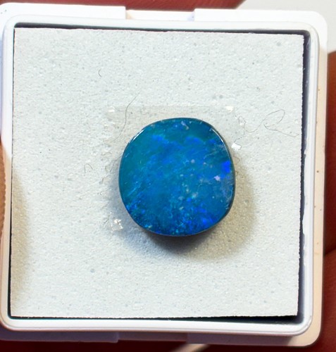 Lightning ridge doublet - lightning, opal