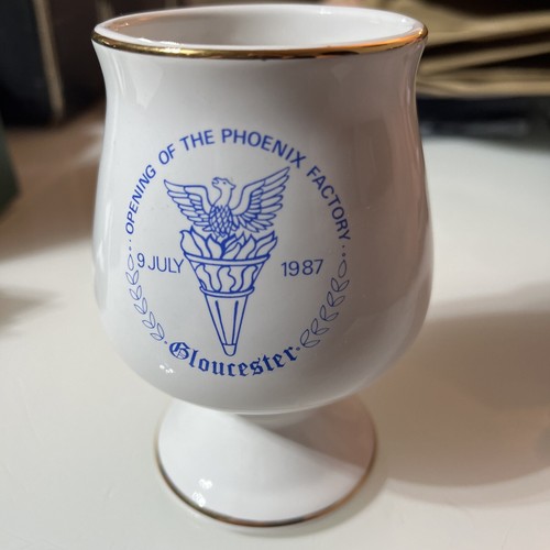 Prinknash abbey pottery goblet - prinknash,