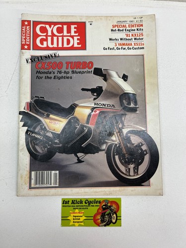 Cycle guide magazine - guide, january