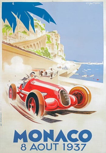 Av37 vintage 1937 monaco - vintage, grand