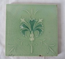 PILKINGTON ART NOUVEAU 6 INCH ANTIQUE TILE (J)