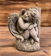 STONE GARDEN SLEEPING CHERUB