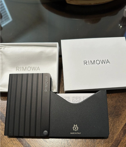 Rimowa card holder black - holder,
