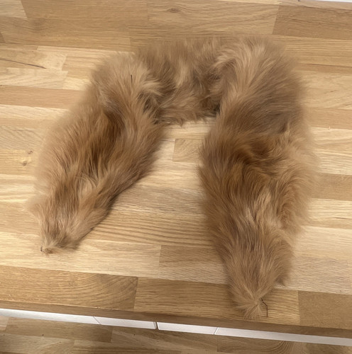 Vintage women brown fur - vintage,