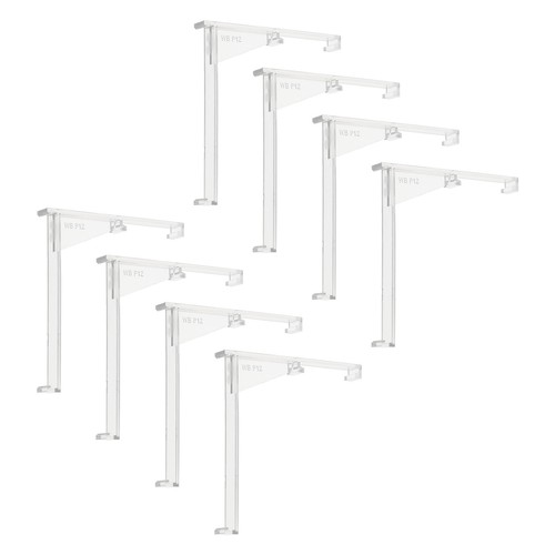 8pcs vertical clear - 8pcs,