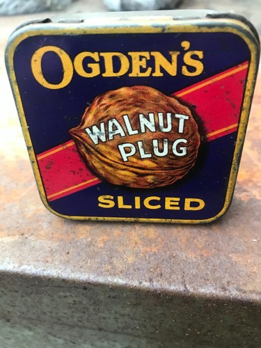 Vintage ogdens walnut plug - walnut,