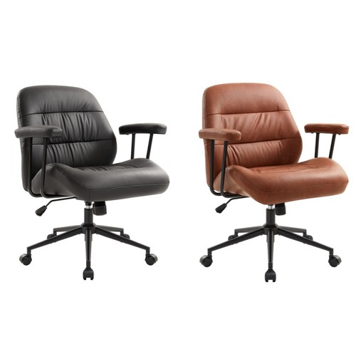 Ergonomic home office chair - chair, pu