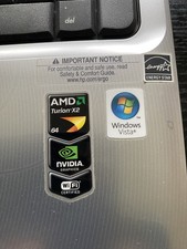 HP Pavilion Entertainment 17" PC dv9700- *Spare or Repair* -(Read Description)