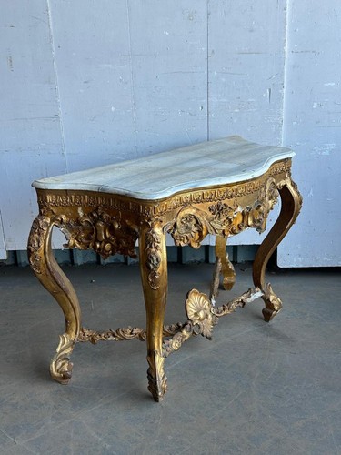 19th century giltwood rococo - a,