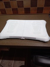 Wii Fit Balance Board ( Spares OR Repairs) Powers Up With Blue Light Untested