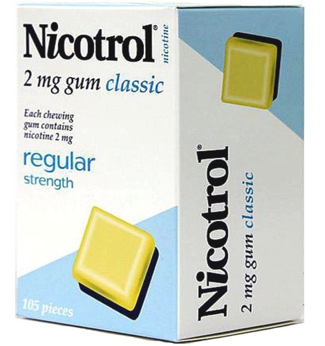 Nicotrol gum 2mg - nicotrol,