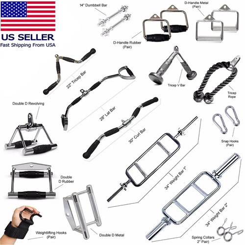 Home gym attachments - gym, tricep