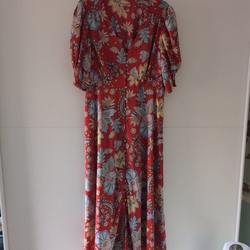 Joe browns red blue - red, floral
