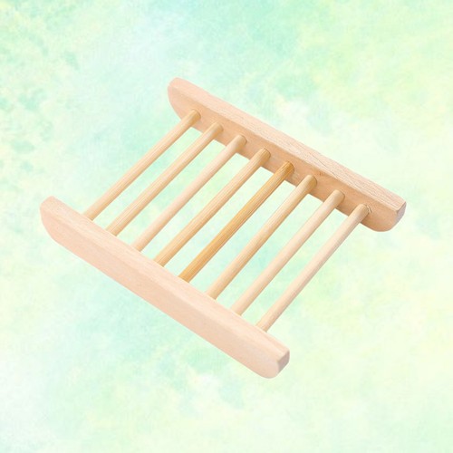 Wooden soap dish draining - soap,
