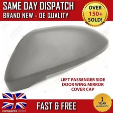 VW GOLF MK7 2013-2020 LEFT PASSENGER SIDE DOOR WING MIRROR COVER CAP CASE TRIM