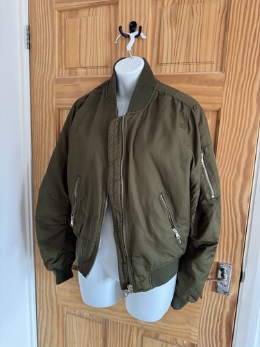 Topshop petite khaki bomber - khaki,