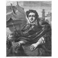 The Grape Seller by T Phillip