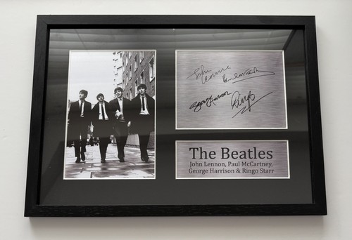 The beatles framed signed - the,