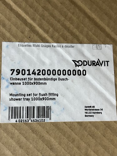 Bnib duravit mounting tray for - bnib,