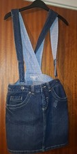 Vintage Denim Dungaree Mini
