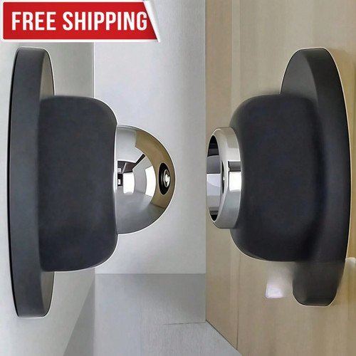 Magnetic door stopper - door,