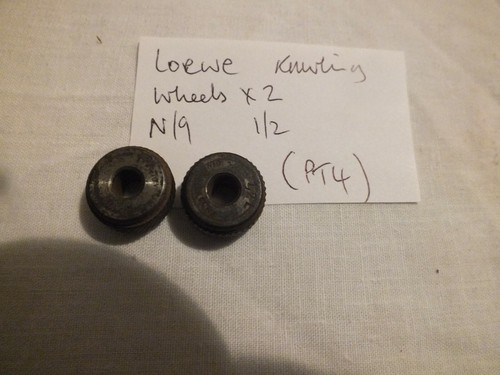 Loewe knurling wheels - loewe,