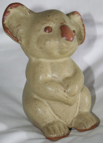 Pottery koala money box - pottery, the