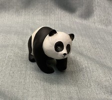VINTAGE BESWICK ENGLAND BLACK & WHITE SMALL PANDA BEAR FIGURINE Rare Matt Finish