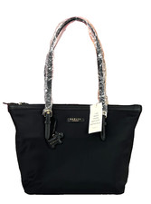 Radley Shoulder Bag Medium Size MONTAGUE STREET RESPONSIBLE Black Nylon RRP 155