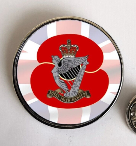 Royal irish rangers lapel - royal, pin
