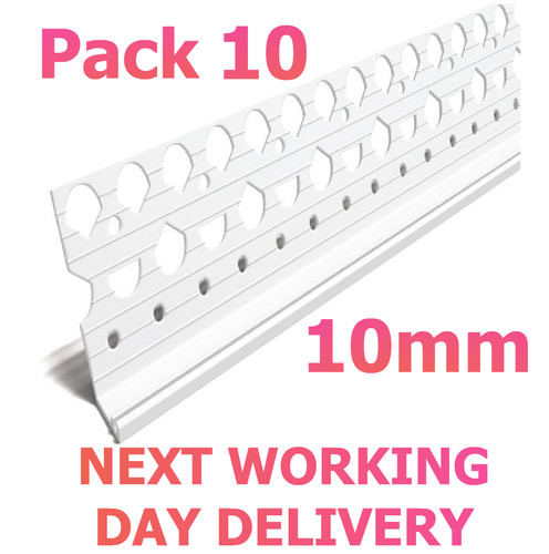 10mm pvc white bellcast - 10mm,