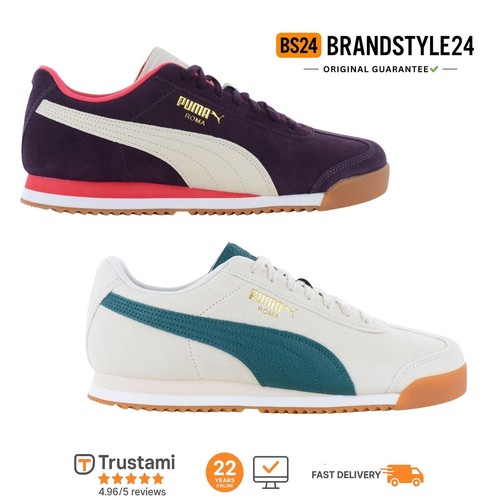 Puma roma suede sneakers - puma, low