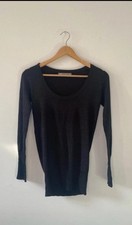 Zara Black Sparkly Smart Top-