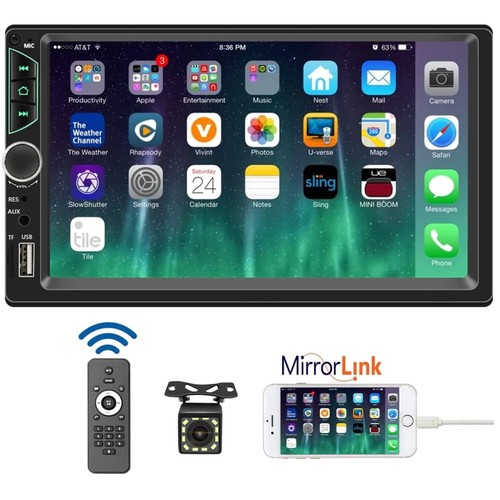 Touchscreen car audio receiver - touchscreen,