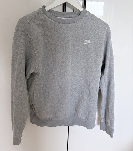 Nike grey pullover sweatshirt - nike,