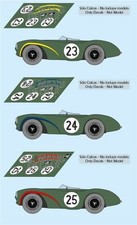 Decals Aston Martin DB3S Le Mans 1955 1:32 1:24 1:43 1:18 slot decals