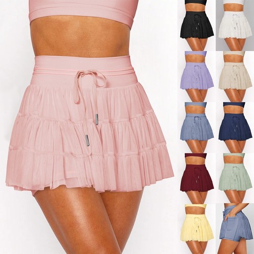 Ladies sports skorts yoga gym - yoga,