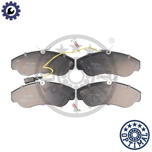 Brake pad set disc - set,