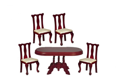 Dolls house mahogany - dolls,