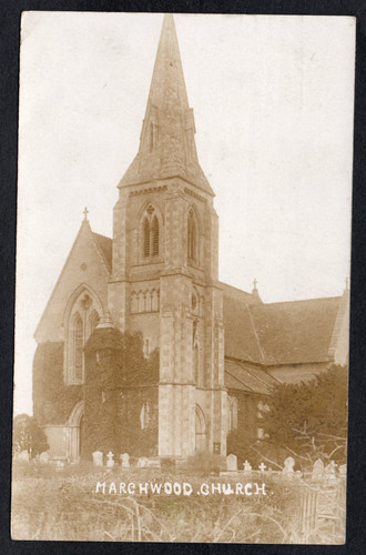 Postcard marchwood - postcard, nr