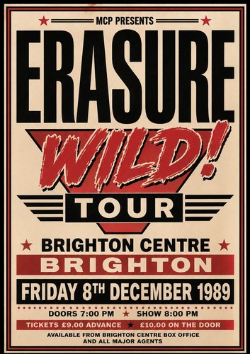 Erasure wild tour - wild, brighton