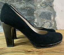Vera Pelle Black Suede High