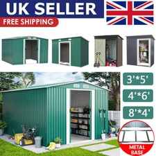Metal Garden Shed 6 X 4, 8 X