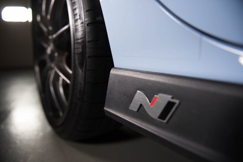 Hyundai i30n sill logo - hyundai, n