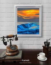 Golden hours—Original oil